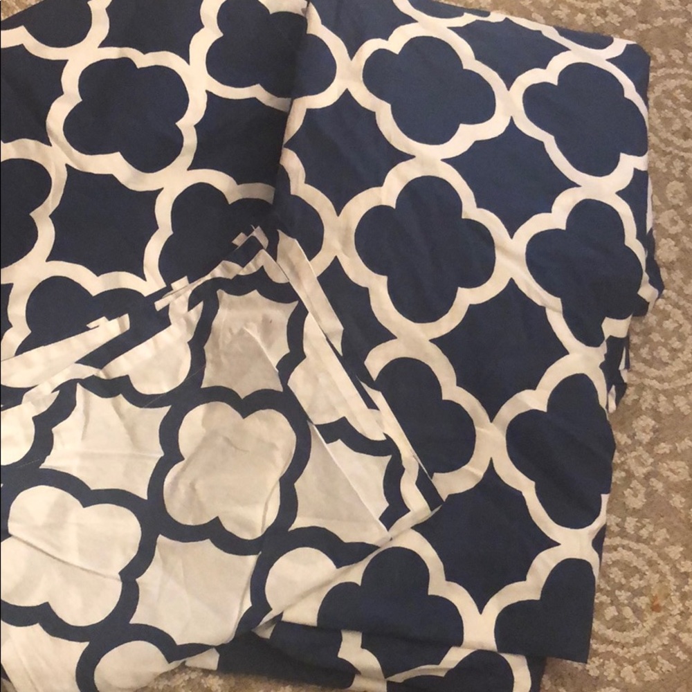 Pb teen full/ queen duvet cover and two shams